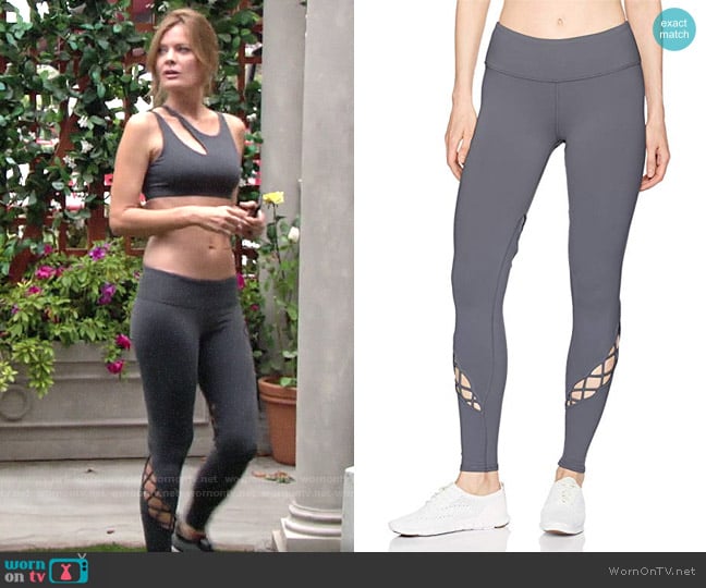 Alo Yoga Entwine Leggings worn by Phyllis Summers (Michelle Stafford) on The Young and the Restless