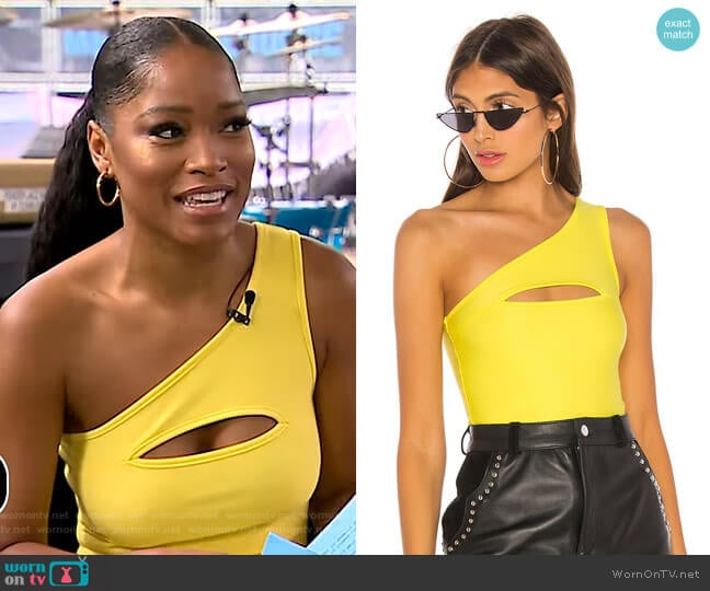 h:ours Atalaya Bodysuit worn by Keke Palmer on Good Morning America