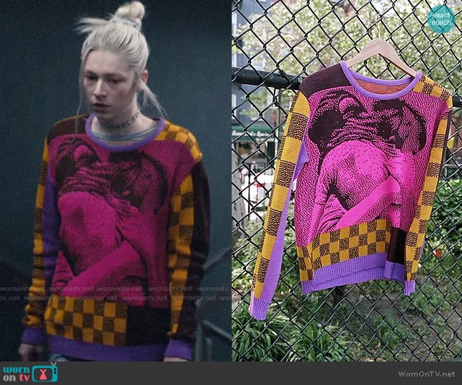 Iggy Streetwise Knit worn by Jules Vaughn (Hunter Schafer) on Euphoria