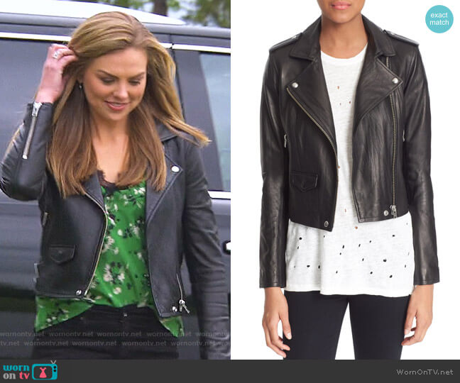 IRO Ashville Jacket worn by Hannah Brown on The Bachelorette