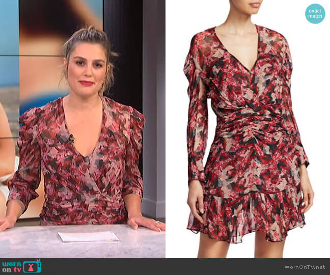 Iro Wick Dress worn by Carissa Loethen Culiner on E! News