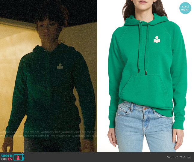 Isabel Marant Etoile Malibu Hoodie worn by Jane Chapman (Shailene Woodley) on Big Little Lies