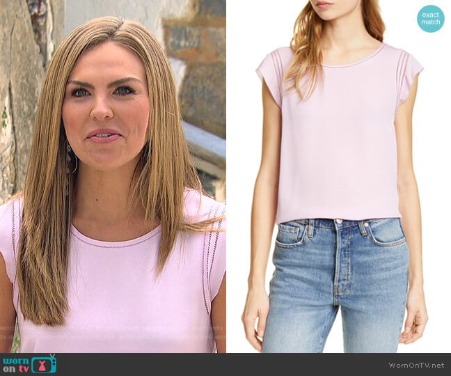 Joie Yeira Shell Top worn by Hannah Brown on The Bachelorette