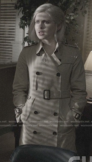Liv’s trench coat on iZombie