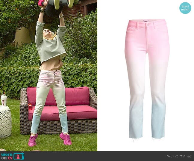 Paige Hoxton Jeans in Sunset Ombre worn by Heidi Montag (Heidi Montag) on The Hills New Beginnings