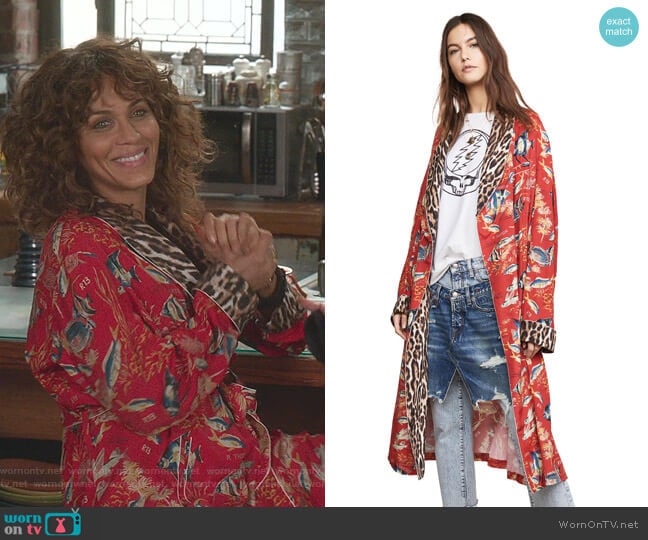 R13 Smoking Robe