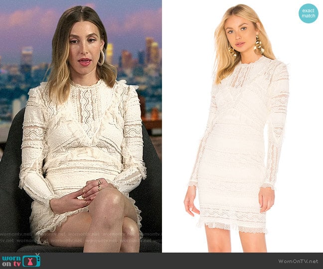 Ronny Kobo Sunny Dress worn by Whitney Port (Whitney Port) on The Hills New Beginnings