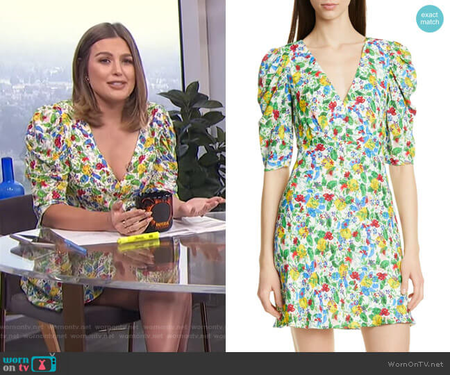 Saloni Colette Minidress worn by Carissa Loethen Culiner on E! News
