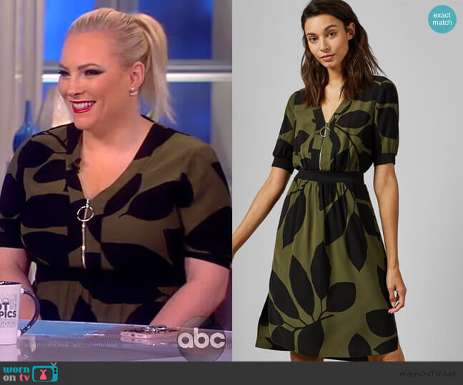 Ted Baker Telavee Dress worn by Meghan McCain on The View