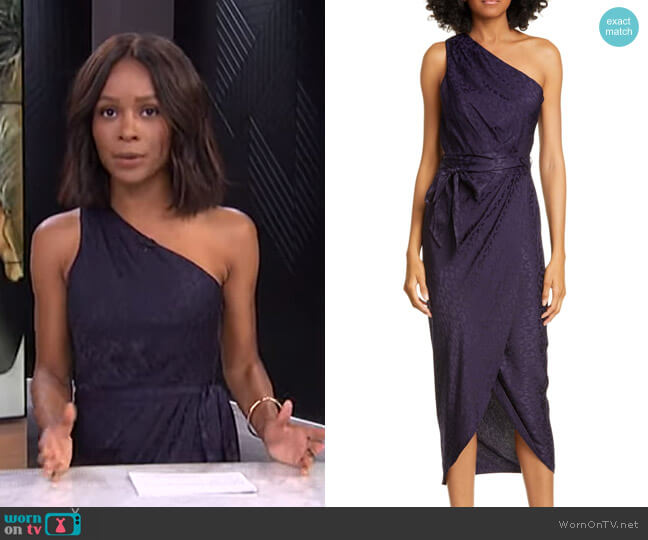 Ted Baker Zoeii Dress worn by Zuri Hall on E! News