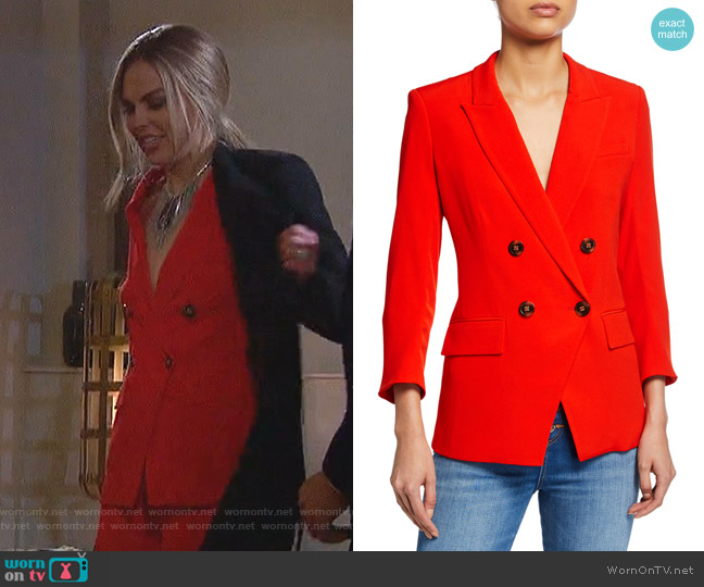 Veronica Beard Dinah Dickey Jacket worn by Hannah Brown on The Bachelorette