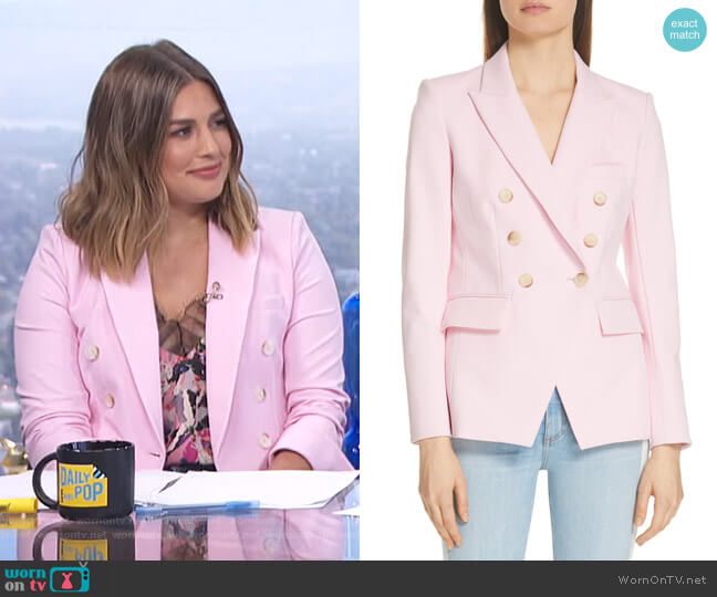 Veronica Beard Lonny Dickey Jacket worn by Carissa Loethen Culiner on E! News