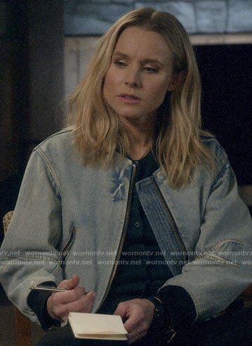 Veronica’s denim bomber jacket on Veronica Mars