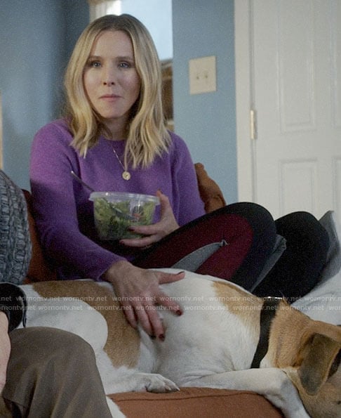 Veronica’s colorblock leggings on Veronica Mars