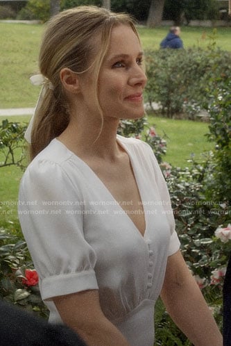 Veronica’s wedding dress on Veronica Mars