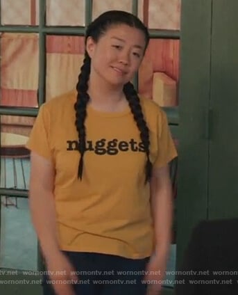 Alice’s Nuggets tee on Good Trouble