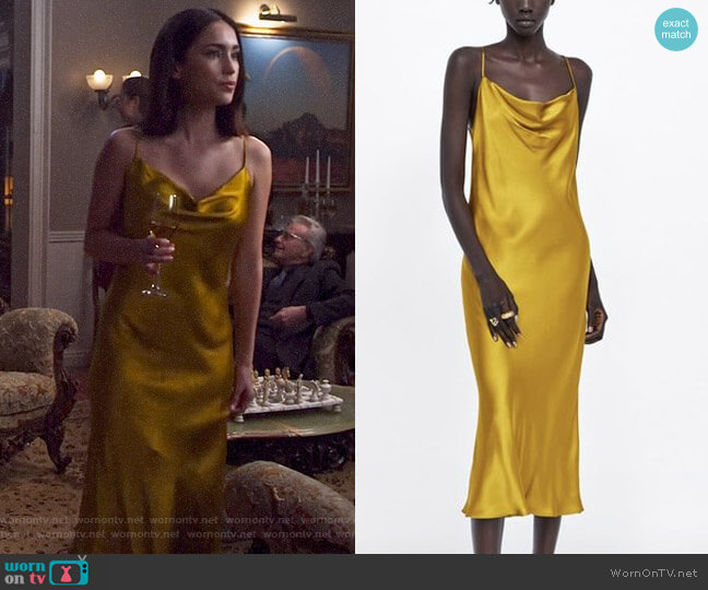 Zara Strappy Dress worn by Jax (Priscilla Quintana) on Pandora