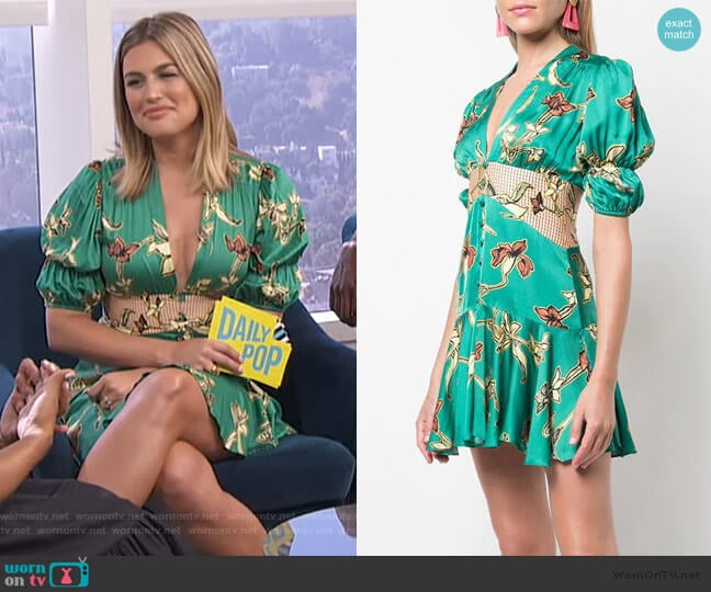Alexis Nari Dress worn by Carissa Loethen Culiner on E! News
