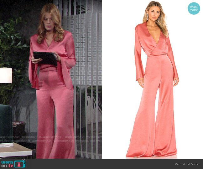 Alexis Raine Jumpsuit worn by Phyllis Summers (Michelle Stafford) on The Young and the Restless