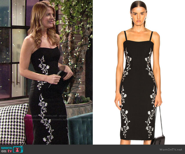 Cinq A Sept Chloe Dress worn by Phyllis Summers (Michelle Stafford) on The Young and the Restless