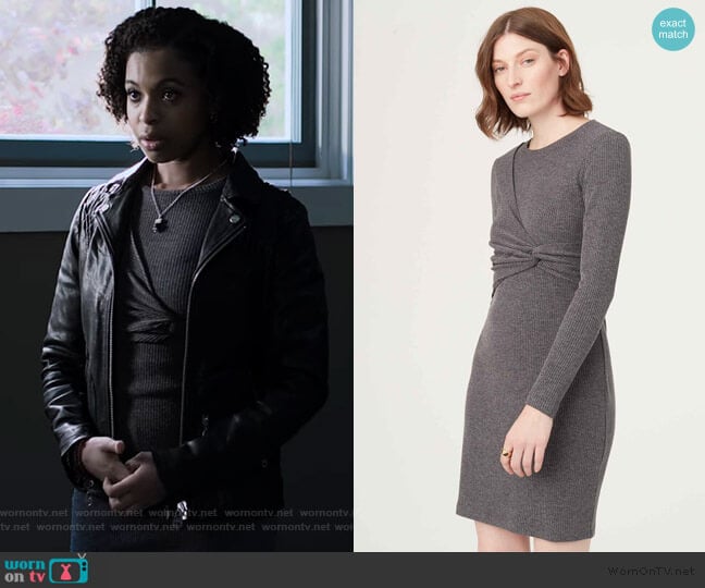 Club Monaco Seleen Knit Dress worn by Ani (Grace Saif) on 13 Reasons Why