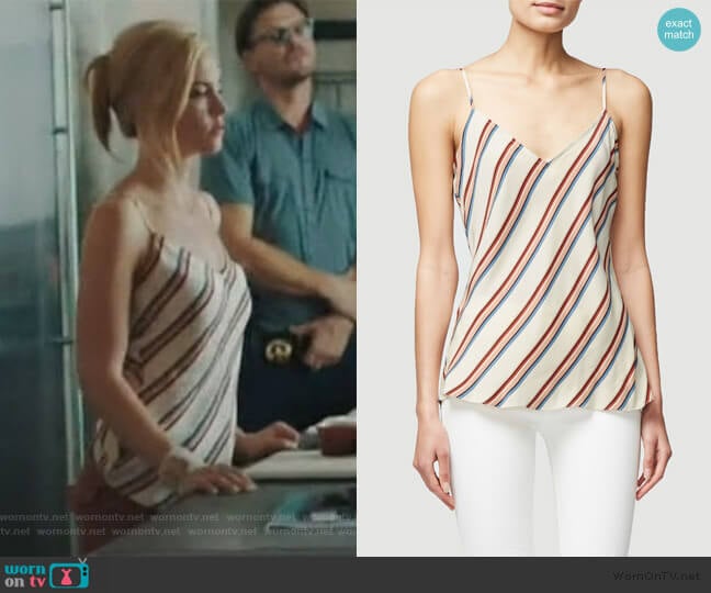 Frame Classic Silk Cami worn by Kelly Anne Van Awken (Molly Burnett) on Queen of the South