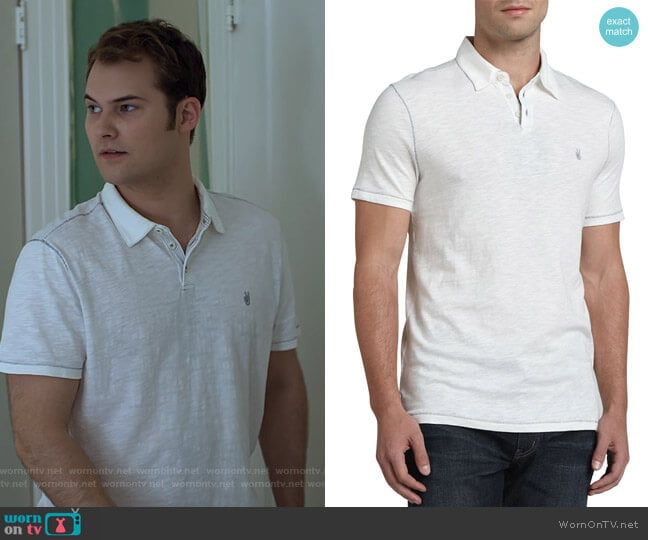 John Varvatos Slim Fit Peace Polo