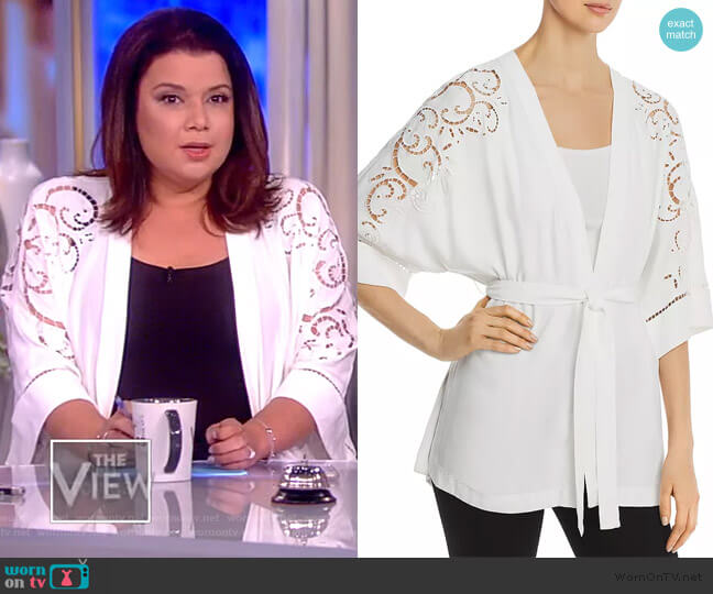 Kobi Halperin Britney Kimono-Style Jacket worn by Ana Navarro on The View