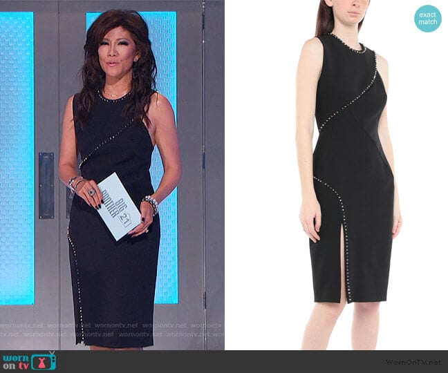 Versace Knee-length Dress worn by Julie Chen on Big Brother