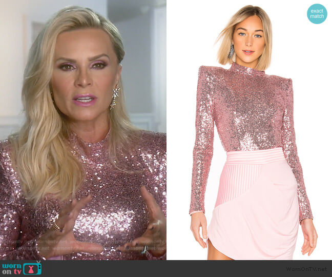 Zhivago When The Sun Went Down Top worn by Tamra Judge on The Real Housewives of Orange County