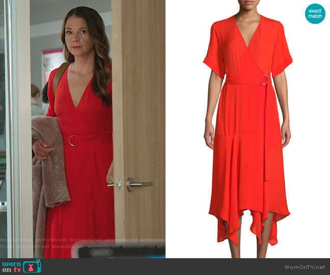A.L.C. Claire Dress worn by Liza Miller (Sutton Foster) on Younger