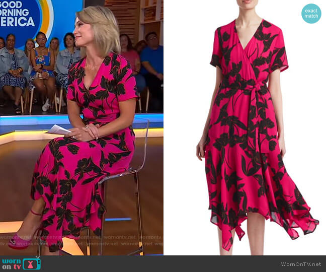 A.L.C. Cora Dress worn by Amy Robach on Good Morning America