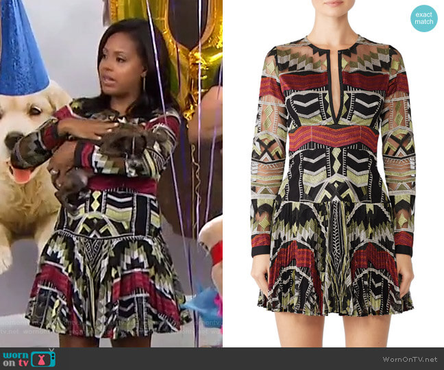 Alexis Nalory Dress worn by Sheinelle Jones on Today