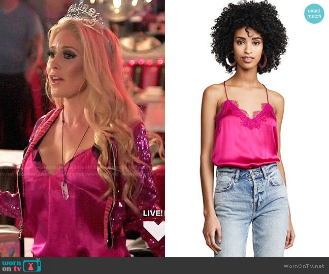 Cami NYC The Racer Cami in Daiquiri worn by Heidi Montag (Heidi Montag) on The Hills New Beginnings