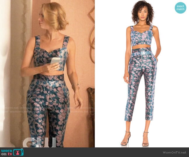 Elliatt Amore Top worn by Petra Solano (Yael Grobglas) on Jane the Virgin