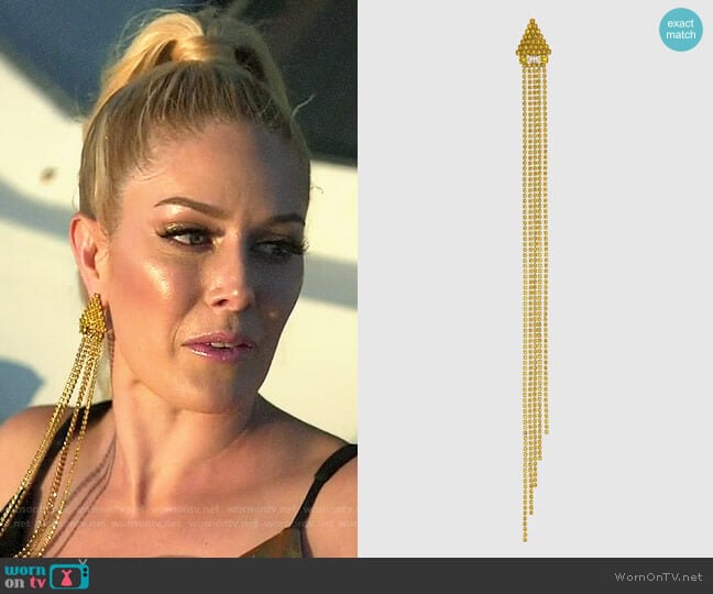 Gucci Single Earring with Crystals worn by Heidi Montag (Heidi Montag) on The Hills New Beginnings