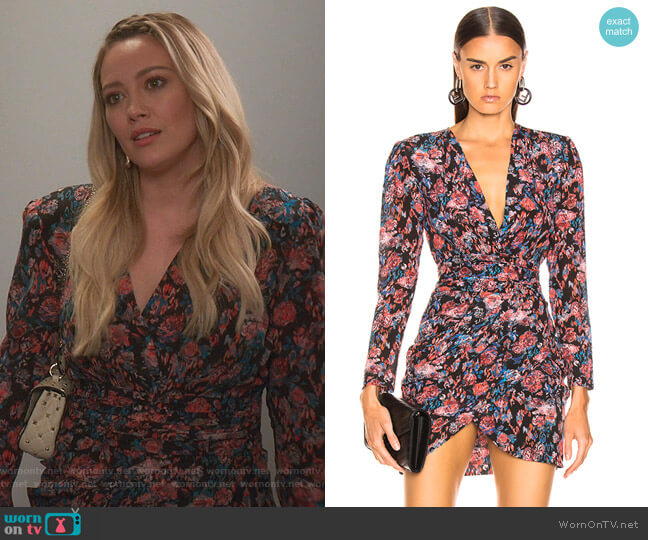 Iro Fling Dress worn by Kelsey Peters (Hilary Duff) on Younger