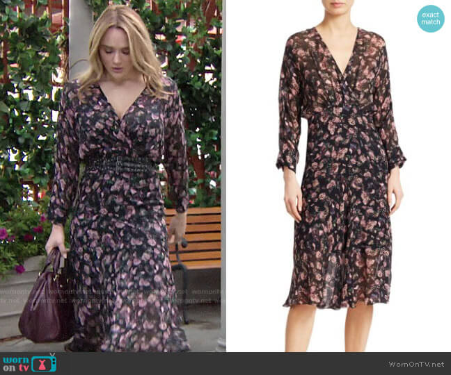 IRO Temper Dress worn by Summer Newman (Hunter King) on The Young and the Restless