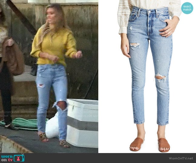 Levis 501 Skinny Jeans in Can't Touch This worn by Audrina Patridge (Audrina Patridge) on The Hills New Beginnings
