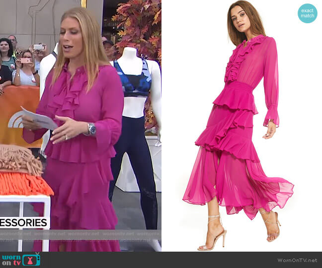 Misa Agnese Dress worn by Jill Martin on Today