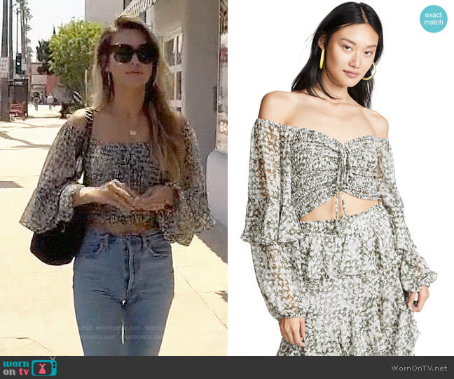 Misa Ilsa Top worn by Audrina Patridge (Audrina Patridge) on The Hills New Beginnings