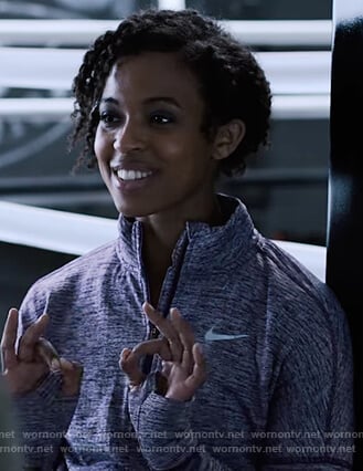 Ani’s purple Nike top on 13 Reasons Why