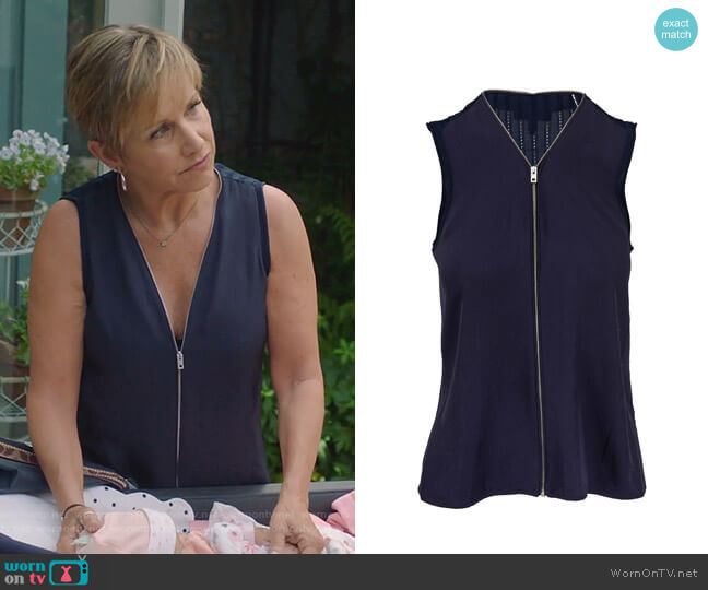 Rag & Bone Valarie Top worn by Gabrielle Carteris (Gabrielle Carteris) on BH90210