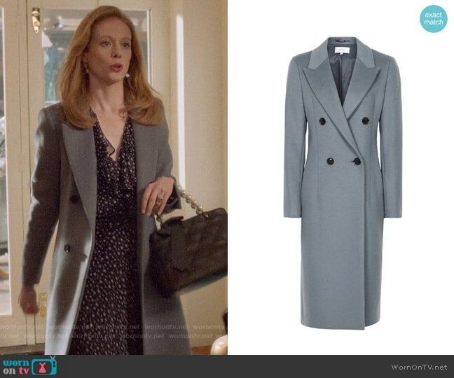 Reiss Heston Coat worn by Gemma (Zoe Boyle) on Four Weddings and a Funeral
