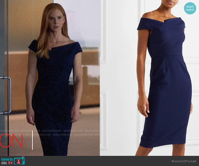 Roland Mouret Darley Dress worn by Donna Paulsen (Sarah Rafferty) on Suits