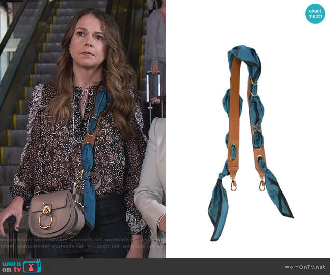 Chloe Scarf Strap worn by Liza Miller (Sutton Foster) on Younger