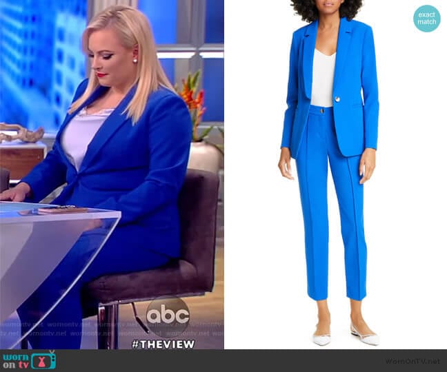 Ted Baker Ariee Single Breasted Blazer worn by Meghan McCain on The View