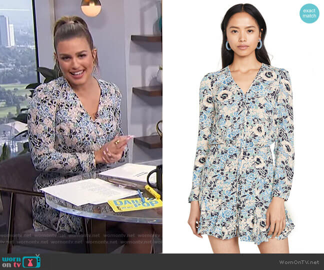 Veronica Beard Riggins Dress worn by Carissa Loethen Culiner on E! News