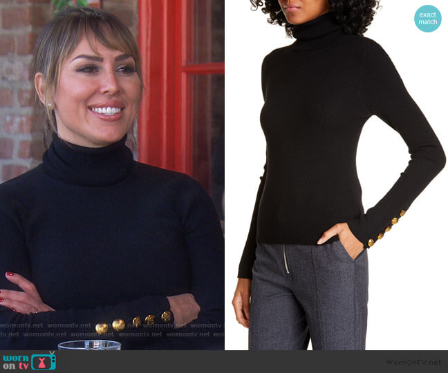 A.L.C. Desi Sweater worn by Kelly Dodd on The Real Housewives of Orange County