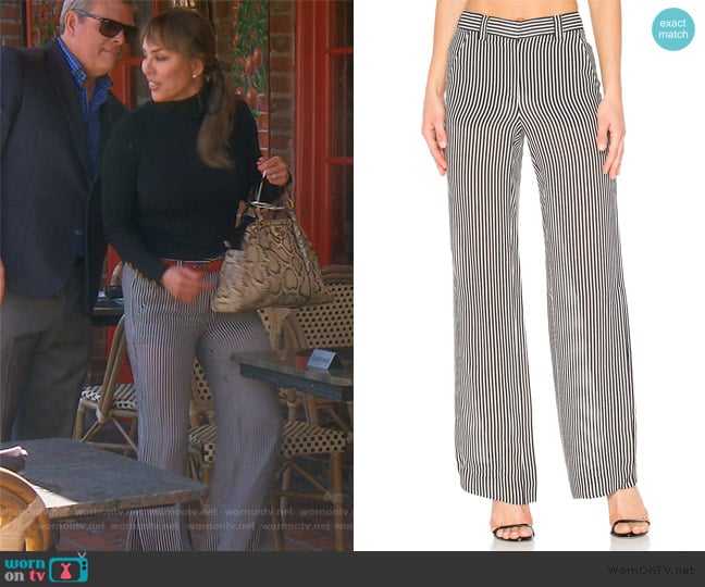 A.L.C. Miles Pants worn by Kelly Dodd on The Real Housewives of Orange County